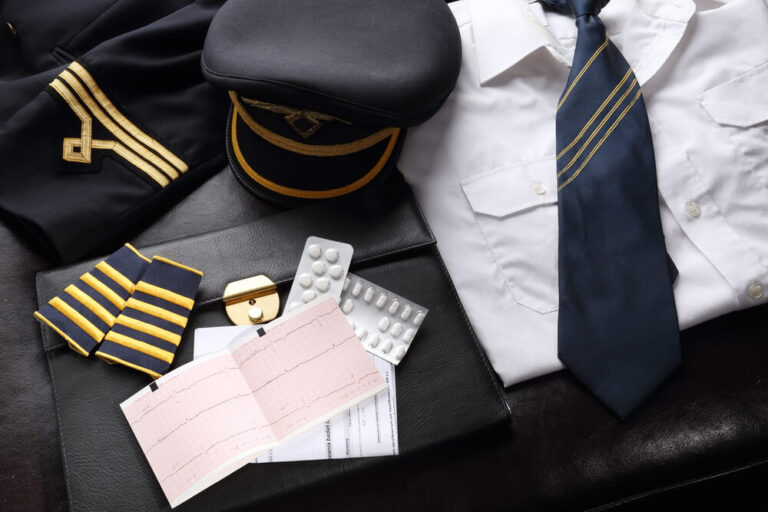 Medical examinations for becoming a pilot